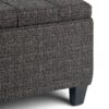 Harrison - Coffee Table Storage Ottoman - Ebony - Image 5