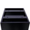Package Delivery Box, Galvanized Steel Parcel Mailbox With Code Lock & Mounting Hardware, For Outdoor Porch, Curbside - White / Black - Image 7