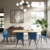Baylor - Dining Chair (Set of 2) - Blue - Image 7