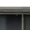 Velika - Weathered Console Table With 1 Open Compartment Storage - Gray - Image 5