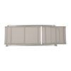 Myers - Modern Chaise Lounge Set With Adjustable Mesh Back - Gray - Image 11