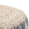 Edgeley - Round Pouf - Gray / Natural - Image 6