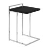 Accent Table, C - Shaped, Modern - Black - Image 4