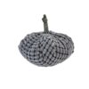 Chenille Weighted Pumpkin Ornament Decor For Holiday Harvest Festival Fall Festival & Thanksgiving (Set of 2) - Gray - Image 9