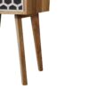 Inlay - Bone Tapered Nightstand - Oak - Image 8