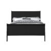 Louis Philippe - Eastern King Bed - Black - Image 2