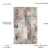Fenix - Accent Rug, Elegant Design - Ivory - Image 4