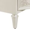 Mahal - Hand Painted Mandala Lacquered Sideboard - Ivory Off-White - Image 6