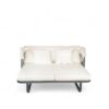 Outdoor Patio Daybed Rattan Daybed Outdoor Sunbed With Detachable Pillows For Patio, Backyard, Pool - Beige - Image 13