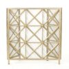 Margaret - 3 Panel, Fireplace Screen Iron - Black / Gold - Image 15