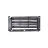 Alejandro - Acacia Wood Porch Swing With Slat Panel Seating - Dark Gray - Image 9
