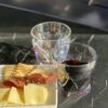 Leading Ware Rainbow Diamond Acrylic Glasses Drinking (Set of 4) Dof 9Oz Bpa Free Plastic Cocktail Glasses - Clear - Image 9