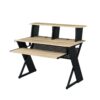 Eleazar - Music Recording Studio Desk - Natural Oak - Image 4