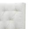 Brooklyn - King Tufted Panel Bed Headboard And Footboard Set - Antique White - Image 7