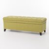 Juliana - Storage Ottoman With Extra Seating - Green - Image 5