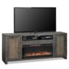 Joshua Creek - Electric Fireplace TV Stand For TVs Up To 95" - Barnwood - Image 6