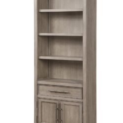 Cypress Lane - Bookcase Pier Cabinet - White Oak