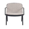 Luna - Outdoor Patio 3 Pieces Chat Set With Pp Frame And Cushions Includes 2 Club Chairs And 1 Loveseat - Beige / Black - Image 5