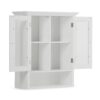 Acadian - Double Door Wall Cabinet - Pure White - Image 2