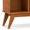 Draper - Mid Century 8 Cube Storage Sofa Table - Teak - Image 7
