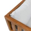 Claremont - 3 Seater Daybed With Water Resistant Cushions - Teak - Image 9