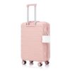 Set 3 Pieces 20" / 24" / 28" Abs Spinner Wheel Luggage, Matching Color, With Combination Lock - Pink - Image 23