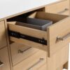 Original 48" Freestanding Bathroom Vanity With Resin Sink Soft Closing Doors And Drawers Plywood Construction - Oak - Image 16