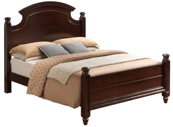 King Bed Traditional - Cappuccino