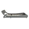 Queen Size Upholstered Platform Bed Frame, Curve Design, Wood Slat Support, No Box Spring Needed - Gray - Image 6