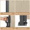 Retractable Side Awning Waterproof And UV Resistant Roll Up Privacy Screen For Balcony - Beige - Image 9