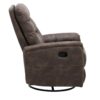 Korka - Swivel Gliding Recliner - Brown - Image 3