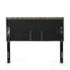 Annecy - Contemporary Upholstered Full / Queen Fabric Headboard - Gray - Image 11