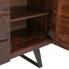 Lowry - Sideboard Buffet - Distressed Charcoal Brown - Image 4