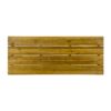 Dione Outdoor Industrial Acacia Wood Bar Set With Metal Frame And Slat Paneling - Brown - Image 14