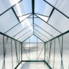 6.3'x12.2'x7' Polycarbonate Greenhouse, Heavy Duty Outdoor Aluminum Walk-In Green House Kit With Rain Gutter, Vent And Door For Backyard Garden - Green - Image 25