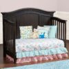 Glendale - 4 In 1 Convertible Crib - Charcoal Brown - Image 7