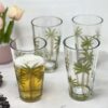 Palm Tree Design Acrylic Hi Ball Glasses Plastic, Bpa Free (Set of 4), 20Oz - Clear - Image 2