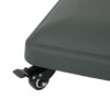 Wheelie - Umbrella Base Square Concrete Patio Stand With Stainless Steel Handle - Green - Image 10
