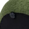 Nest - Low Round Upholstered Ottoman - Moss Green - Image 3