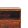 Solis - 1 Drawer Wall Mounted Nightstand - Brown - Image 5