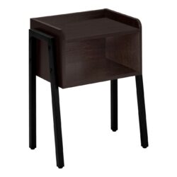 Accent Table, Side Versatile Placement- Espresso