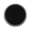 Modern Outdoor Metal End Table Set With Durable Iron Frame - Black - Image 10