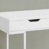 Computer Desk For Home Office, Laptop, Storage Drawers, Versatile Placement - White - Image 9