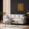 3 Seater Sofa - Beige - Image 4