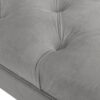 Alma - Tufted Flared Arm Entryway Bench - Opal Gray - Image 9