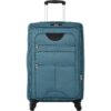 Softside Luggage Expandable 3 Piece Set Suitcase Upright Spinner Softshell Lightweight Luggage Travel Set - Green - Image 15