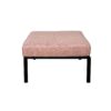 Rajni - Patio Set (1 Armed Chair, 1 Ottoman) - Pink - Image 3