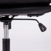 Office Chair Mid Back Desk Chair Modern Excutive Office Chair With Arms And Wheels For Home Office - Black - Image 4