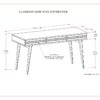 Clarkson - Desk - Rustic Natural Aged Brown - Image 11