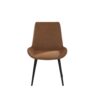 Modern Dining Chair Living Room Metal Leg Dining Chair (Set of 4) - Brown - Image 3